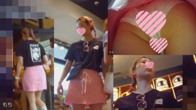 [FHD]私服女子の逆さ撮り(Part57)