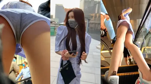イベント中の可愛いくて綺麗なお姉さまのパンチラ [196MB]
