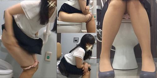 OLトイレ盗撮(01)清楚な医療事務系お姉さんを連続で固執撮影！頻尿気味なのか勤務中に毎日2回も放尿