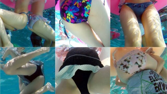 水中水着追跡！vol.128（ギャル祭り）