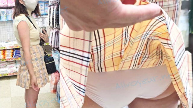 賞味期限は3日。むちっとしたお尻をめくってすぐ退散したけどやっぱりバレてるみたいで睨まれました。