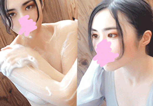 某海水浴場03　ジェンヌ系色白お姉さんのパイパンマ●コ激撮！！