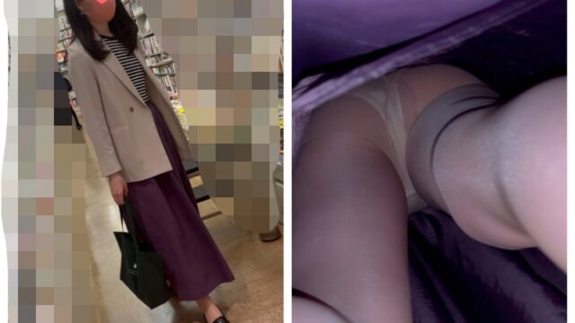 【素人のパンツを逆さ撮り】11,街ゆく素人お姉さんたちのパンツを撮りました！3人収録