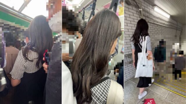 梟の痴漢報告059（朝の最強で清楚系女子大生に生マン）