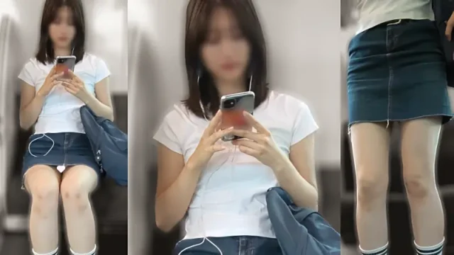 スーパー綺麗でスタイル良し最高クラス美人のデニムミニ[4K動画][顔出し][ドアップあり] [3.5GB]