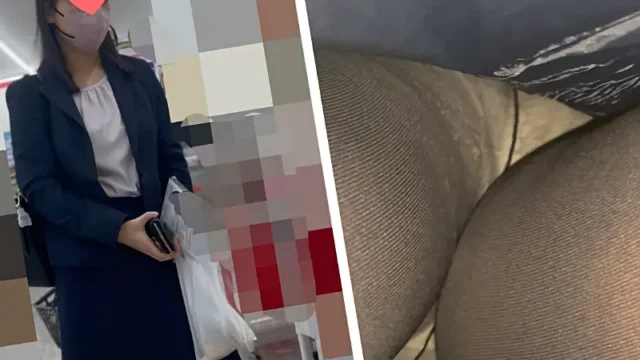 【逆さ撮り4人収録】脚を開くということはパンツを撮られること。見られたくないのにスカートの中見られちゃう！  [1.4GB]