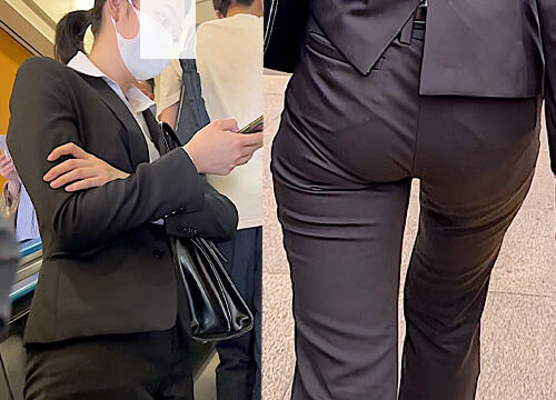 リクルートフェチ16！デカ尻パンツスーツの魅惑です！