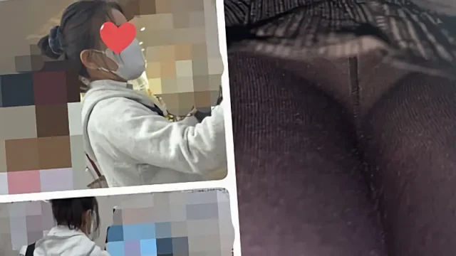 【逆さ撮り4人収録】パンスト・タイツ・レギンス越しの艶やかパンツで抜く [1GB]