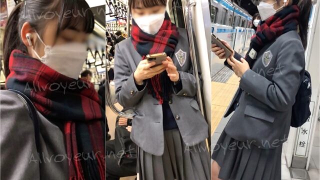 【放課後の眺め19】 めちゃくちゃカワイイＪＫをじっくりと観察 ！！