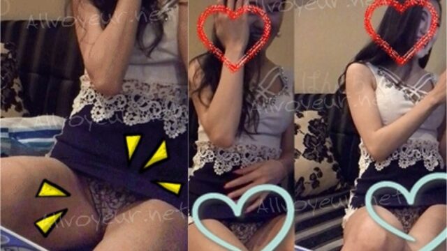 【顔出し】 キャバ嬢のパンチラ １4