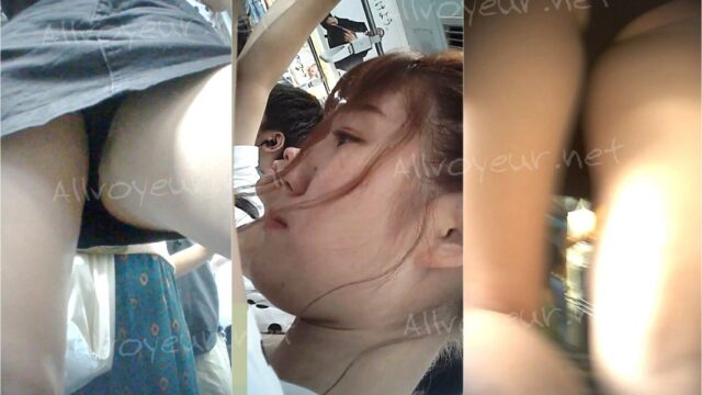ドスケベ下半身のミニスカJDに男の目線はくぎ付け