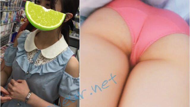 #9∫あな開き黒ストパンチラとロンスカメクリと食い込み生PINKぱんちら∫
