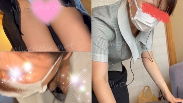 【禁断】 ホテルマンのお姉さんのパンチラ盗撮 23