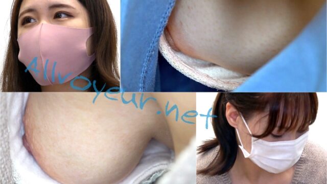 【胸チラ】救命講習中12
