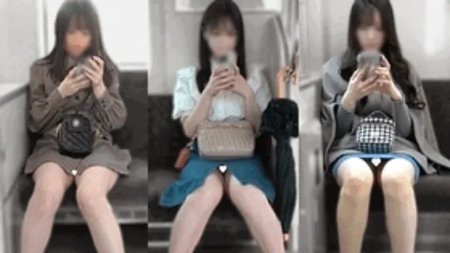 3人分、3人のかわいい推定JDの色々なパ●ツ[4K動画][ドアップあり] [3.1GB]