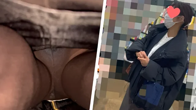 【逆さ撮り4人収録】ロンスカにショートブーツの子は大胆パンツ撮れます！普通女性を狙い打ち！ [953MB]