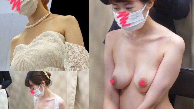 ※購入特典付【FHD】４名。新婦のお色直し。結婚式の胸チラパンチラ・vol.16