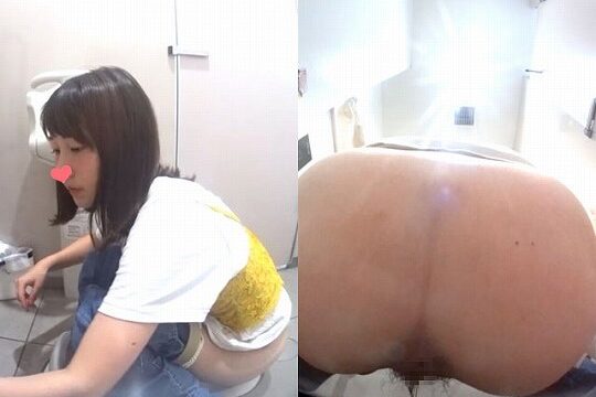 超かわいいJD達のエッチなトロトロおまんこ丸見え排泄♪