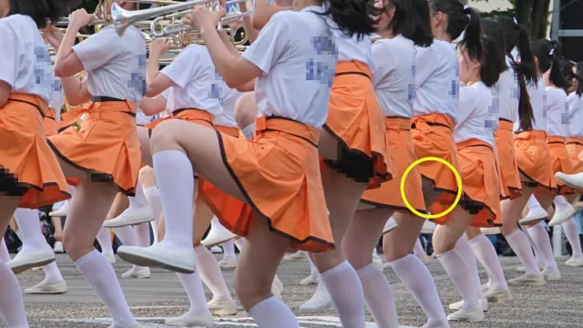 【4Kダンス】履き忘れちゃった？！超レアです！！超有名吹奏楽部の生P [1.2GB]