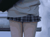 放課後制服美女パンチラ＆スカートめくりPart1 短すぎるスカートからパンツが見えちゃってる編