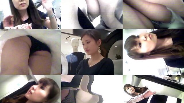 【美人店員チラ盗撮】美人店員パンチラ粘着撮り Vol.01