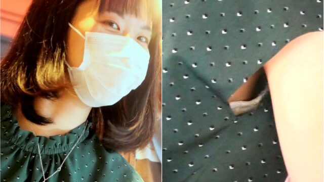 胸ちら動画 No.157 突然開いた…