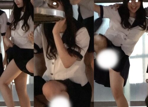【4K】妄想vol.191「突然のハイキックとしゃがみ…」