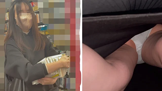 【逆さ撮り3人収録】街中にいる素人美人ちゃんのスカートにスマホを入れる！ [817MB]