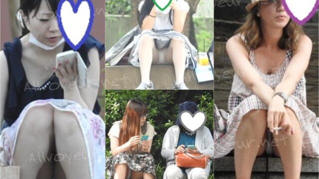 可愛い顔して食い込み極小パンツから具がはみ出しそうなエロ店員さんを三日間密着ストーキング撮影