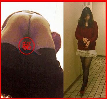 【復刻版】（和式トイレ）マニアの秘蔵コレクション＃05 女子大生の休日コーデはママにも内緒のエロ下着!　巨乳のようなお尻の谷間
