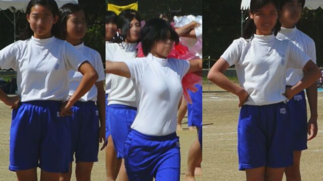 【㊙完全オリジナル㊙】セレブなJ達のチアダンス！！名門校の体育祭！！