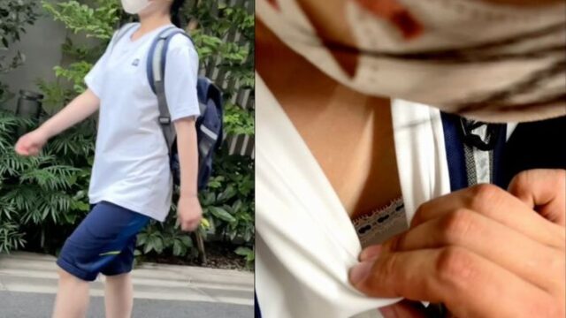 【忍射外伝２】部活帰り生娘に触り。列車にて。