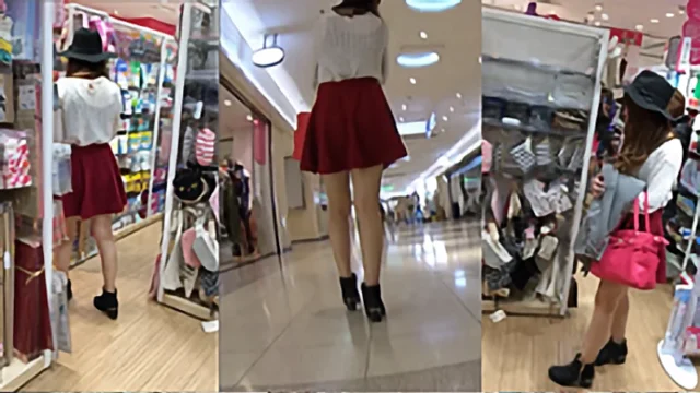 「何してるんですか?」 かわいいハットJDちゃんに盗撮バレました。 [251MB]