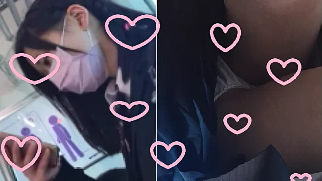 JK風02～電車で遭遇ロリカワちゃん。サテンの純白パンティ～ [533MB]