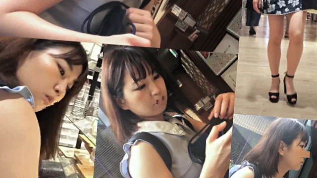 ◆天使のような超美白なカワイイ子のぷりぷりお尻が丸出しTバック!!まん●に食い込みワレ目がみえみえ。 [806MB]
