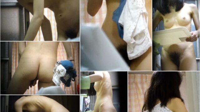 渦を巻き跳ねる陰毛の中に一筋の割れ目、お嬢様女子大生は巨乳でスレンダー