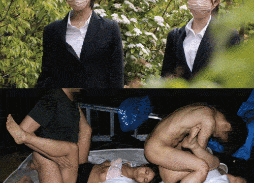 【暗黒王子１周年記念セール】とある男の忘備録　就活リクルートスーツ女２人