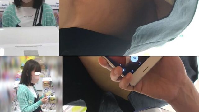 デート中の学生カップルをパシャリ