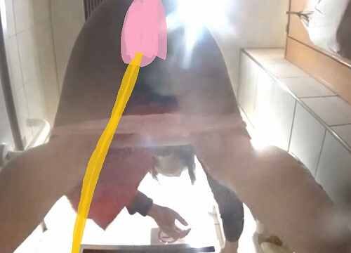 またまた我慢からの天から滝上りお姉さん大都会駅トイレ未流出１５