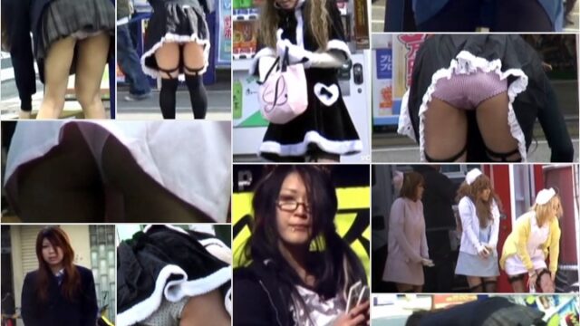 BLACK STOCKINGS AND SHORT SKIRTS
