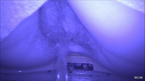 洋式トイレ前方アップ＆上から盗撮⑤