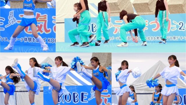 【4Kチア】☆☆アイドルより可愛い!!JKチア＆ダンス2本立て!!