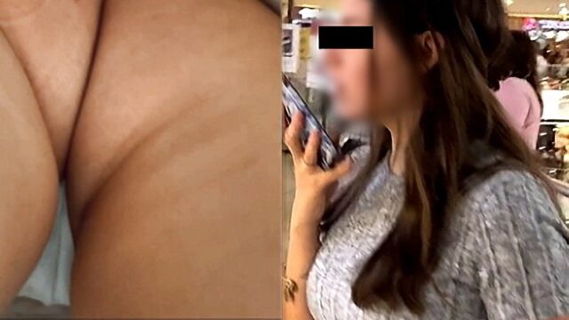 【フルHD】Ｔバック肉尻の巨乳さん [228MB]