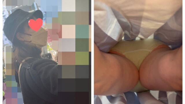 【逆さ撮り4人収録】ショップ内にはオカズパンツのスカート女子がいっぱい！抜きたい人は絶対行って！