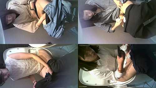 【新作】トイレ盗撮シリーズ⑫