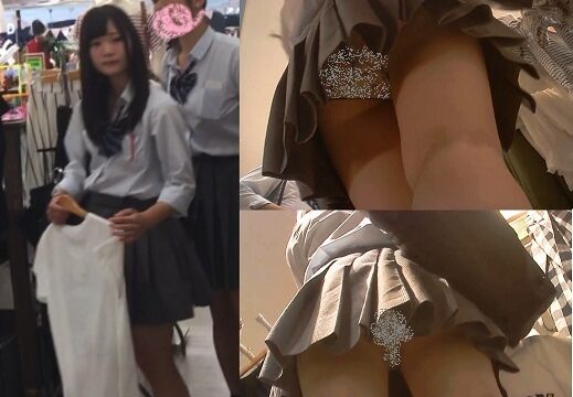 アリの世界part28 ぱるる系の激カワJKちゃん。純白Pモロ見え♪