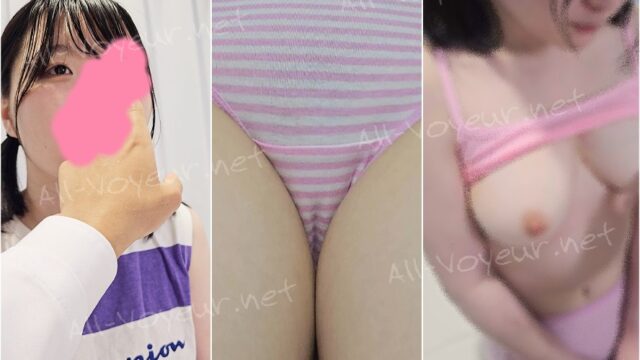 色白美巨乳可愛い系統のお顔をしたティーン患者の心電図検査。偽の運動負荷試験でろ巨乳を揺らして。
