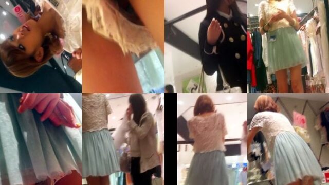 ハイビジョン盗撮！ショップ店員千人斬り！パンチラ編　vol.17