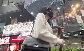 【4K追跡KPOP美女】若いスリムな身体にミニスカブーツは違反案件。上物確定、アソコもバッチリ確定、、