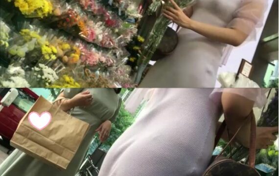 【sss級若美女】Tバックがもろスケ！！オスが全員凝視、、これはマジで奇跡～究極のフェチズム036～